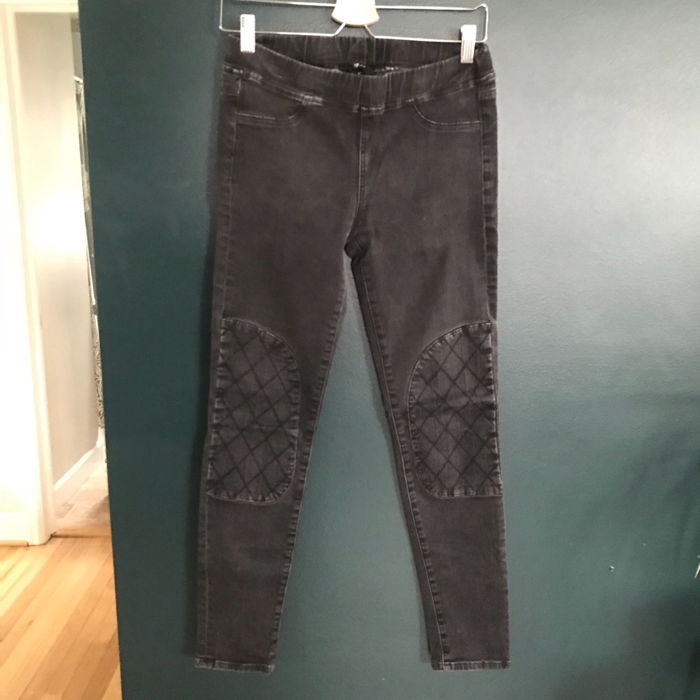 Jeggings with knee detail